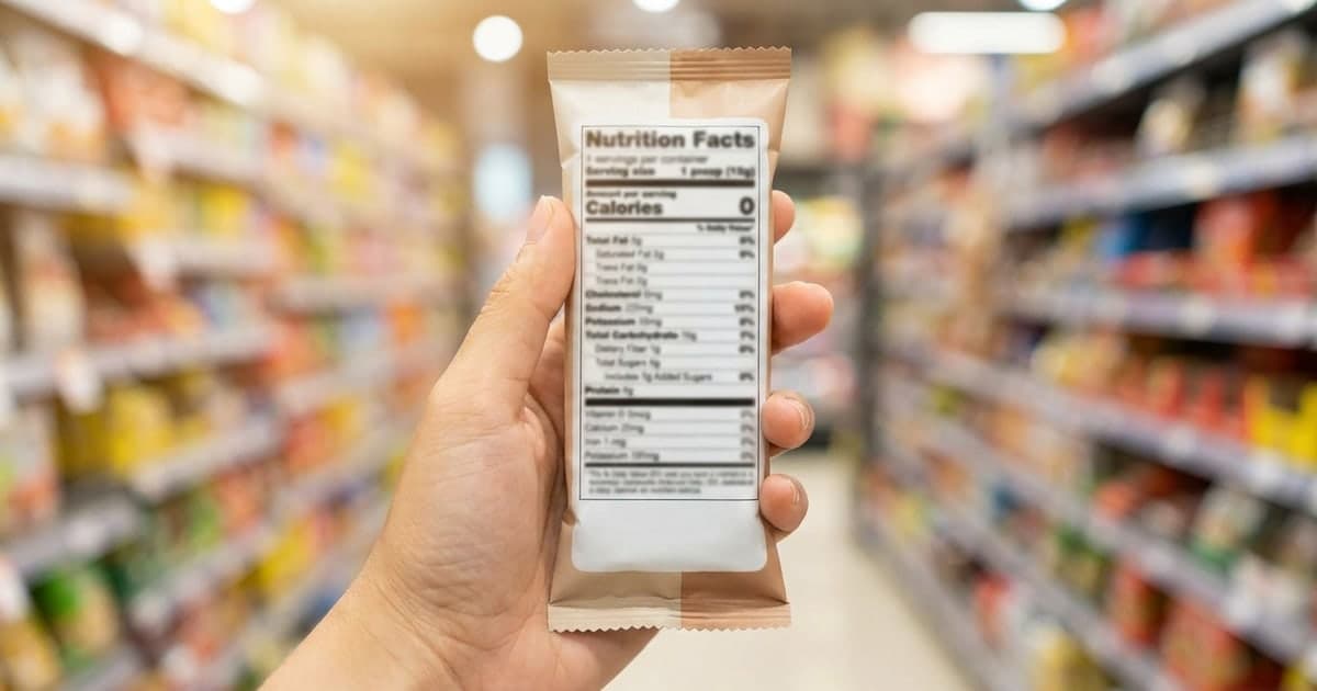 How to Actually Read a Food Label (in 30 Seconds)